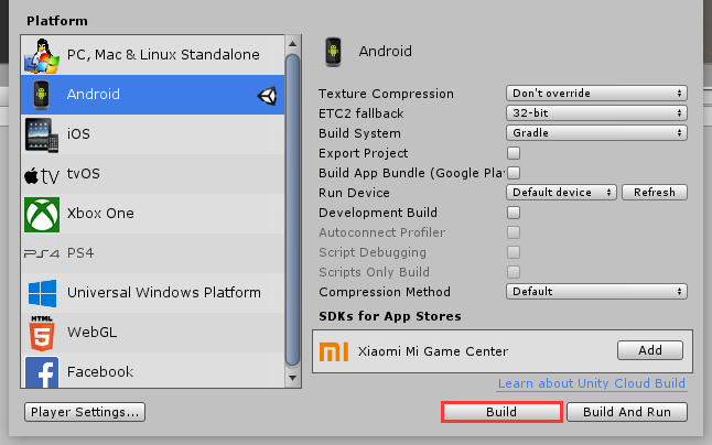 export for mac on windows unity